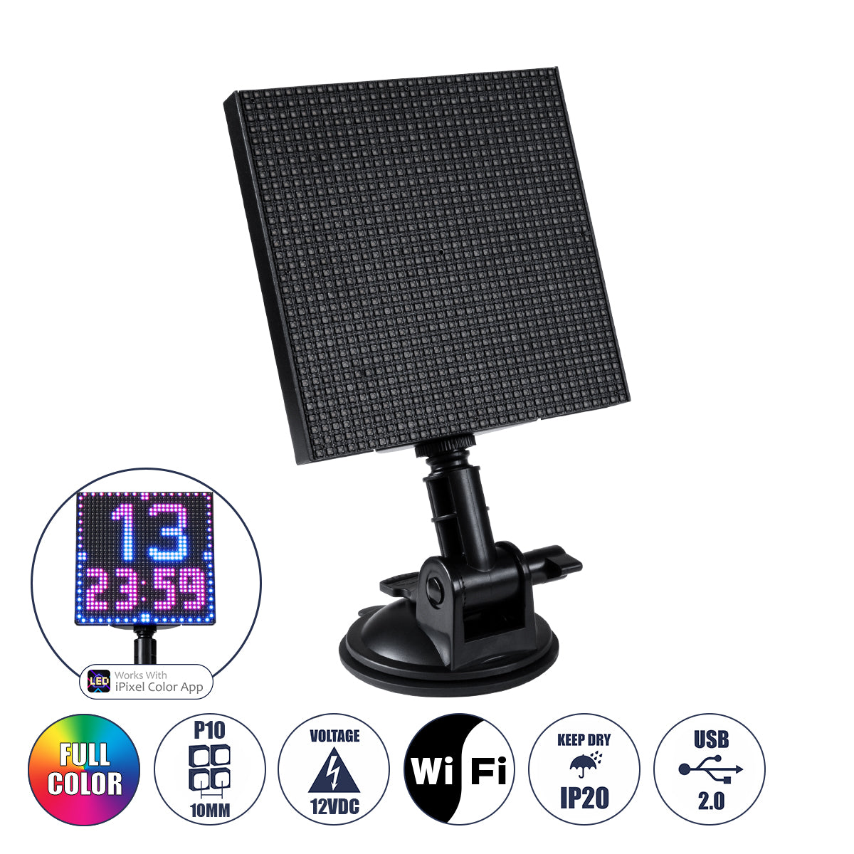 GloboStar® 81501 LED Scrolling Display 32x32 Pixel