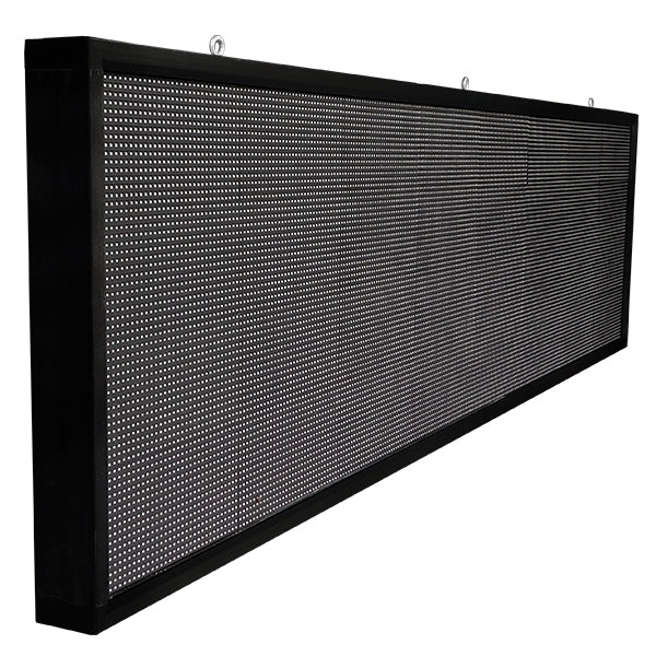 GLOBOSTAR® DISPLAY 90291 Κυλιόμενη Ψηφιακή Επιγραφή P10 Μονής Όψης LED AC 220-240V Αδιάβροχο IP65 Κόκκινο - WiFi Control μέσω FK APP - Αισθητήρας Θερμοκρασίας & Υγρασίας - Μ264 x Π9 x Υ72cm - 2 Χρόνια Εγγύηση