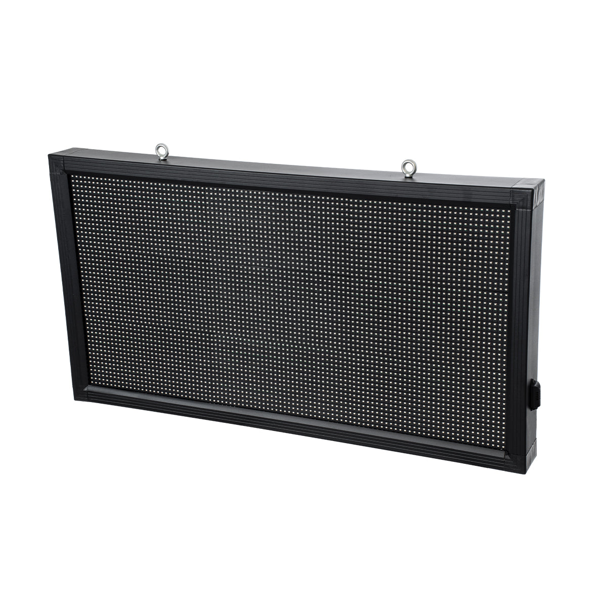 GLOBOSTAR® DISPLAY 90296 Κυλιόμενη Ψηφιακή Επιγραφή 96x48cm P10 Μονής Όψης LED AC 220-240V Αδιάβροχο IP65 Κόκκινο - WiFi Control μέσω FK APP - Αισθητήρας Θερμοκρασίας & Υγρασίας - Μ104 x Π9 x Υ56cm - 2 Χρόνια Εγγύηση