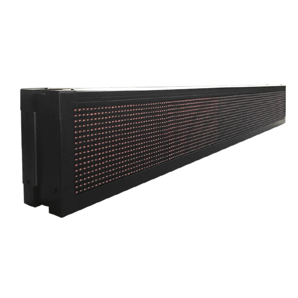 GLOBOSTAR® DISPLAY 90311 Κυλιόμενη Ψηφιακή Επιγραφή P10 Διπλής Όψης LED AC 220-240V Αδιάβροχο IP65 Κόκκινο - WiFi Control μέσω FK APP - Αισθητήρας Θερμοκρασίας & Υγρασίας - Μ168 x Π12 x Υ24cm - 2 Χρόνια Εγγύηση