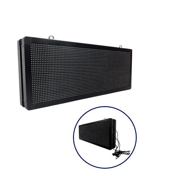 GLOBOSTAR® DISPLAY 90322 Κυλιόμενη Ψηφιακή Επιγραφή P10 Διπλής Όψης LED AC 220-240V Αδιάβροχο IP65 Πράσινο - WiFi Control μέσω FK APP - Αισθητήρας Θερμοκρασίας & Υγρασίας - Μ104 x Π12 x Υ40cm - 2 Χρόνια Εγγύηση