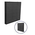 GLOBOSTAR® DISPLAY 90345 Κυλιόμενη Ψηφιακή Επιγραφή P10 Διπλής Όψης LED AC 220-240V Αδιάβροχο IP65 RGBW - WiFi Control μέσω FK APP - Αισθητήρας Θερμοκρασίας & Υγρασίας - Μ104 x Π12 x Υ104cm - 2 Χρόνια Εγγύηση