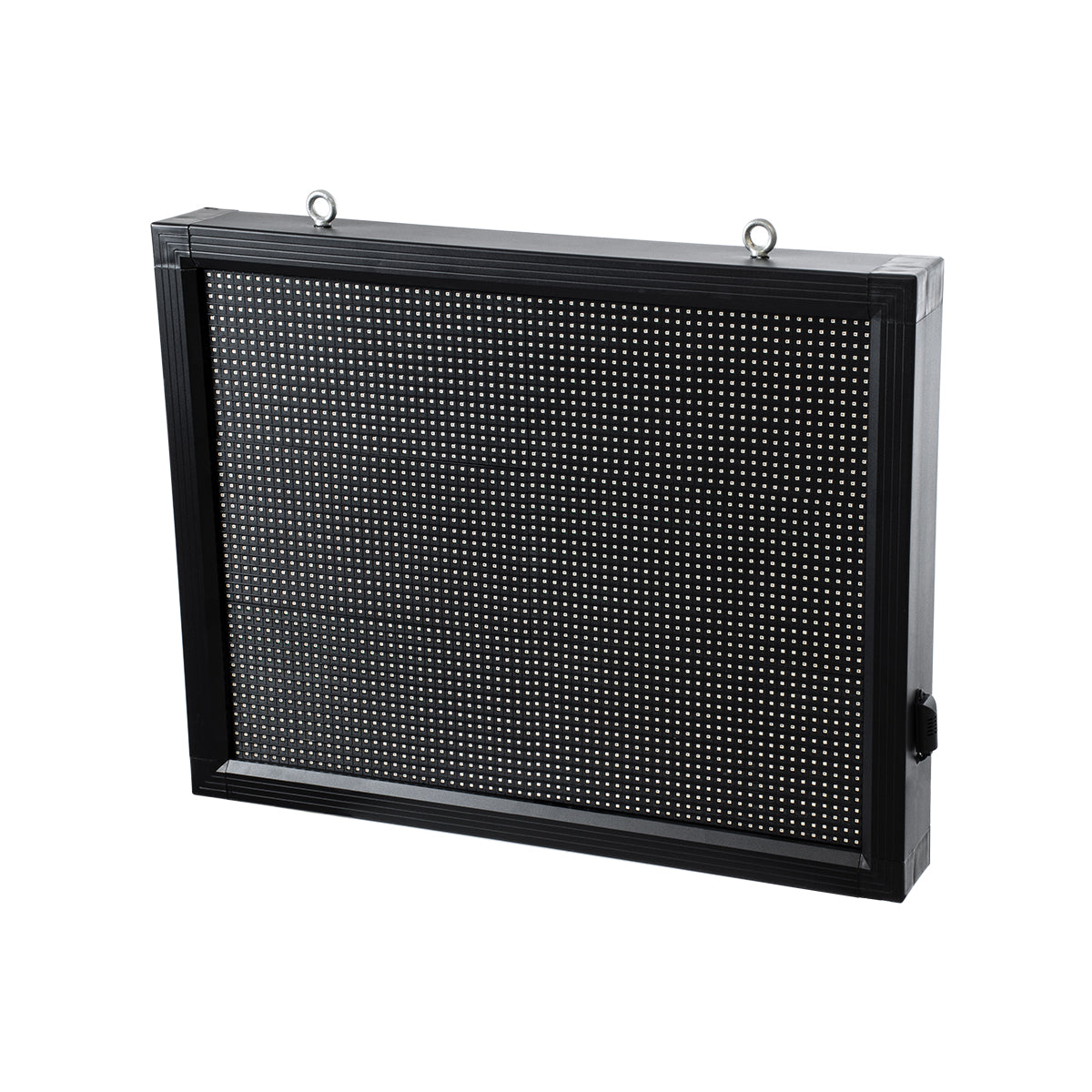 GLOBOSTAR® DISPLAY 90803 Κυλιόμενη Ψηφιακή Επιγραφή 64x48cm P10 Μονής Όψης LED AC 220-240V Αδιάβροχο IP65 Πορτοκαλί - WiFi Control μέσω FK APP - Αισθητήρας Θερμοκρασίας & Υγρασίας - Μ72 x Π9 x Υ56cm - 2 Χρόνια Εγγύηση