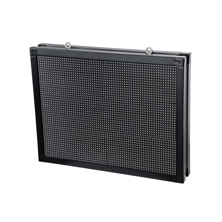 GLOBOSTAR® DISPLAY 90807 Κυλιόμενη Ψηφιακή Επιγραφή 64x48cm P10 Διπλής Όψης LED AC 220-240V Αδιάβροχο IP65 Πορτοκαλί - WiFi Control μέσω FK APP - Αισθητήρας Θερμοκρασίας & Υγρασίας - Μ70 x Π11 x Υ54.5cm - 2 Χρόνια Εγγύηση