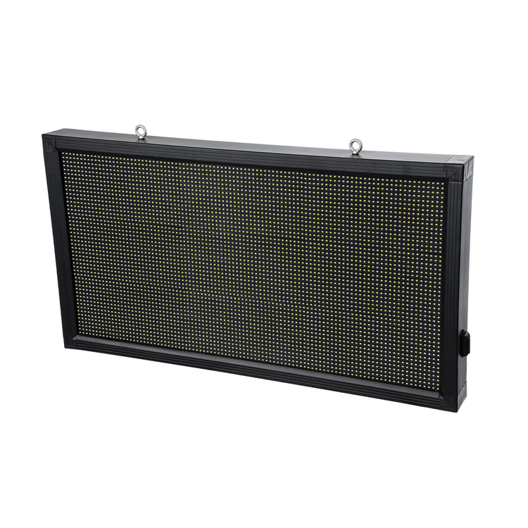 GLOBOSTAR® DISPLAY 90808 Κυλιόμενη Ψηφιακή Επιγραφή 96x48cm P10 Μονής Όψης LED AC 220-240V Αδιάβροχο IP65 Ψυχρό Λευκό 6000K - WiFi Control μέσω FK APP - Αισθητήρας Θερμοκρασίας & Υγρασίας - Μ104 x Π9 x Υ56cm - 2 Χρόνια Εγγύηση